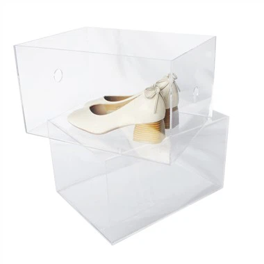 Acrylic Shoe Box Stackable