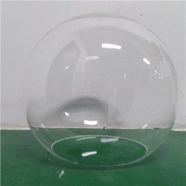 Clear Acrylic Sphere with Hole