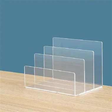 Acrylic Desktop File Box