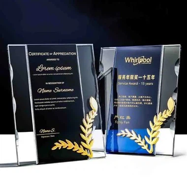 Acrylic Engraved Awards