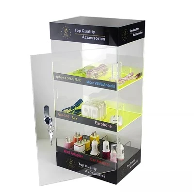 Acrylic Cell Phone Accessory Display Stand