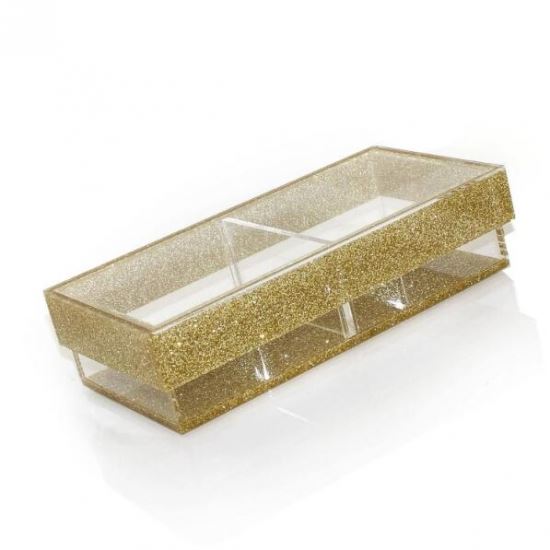 Lucite Divider Sectional Tray