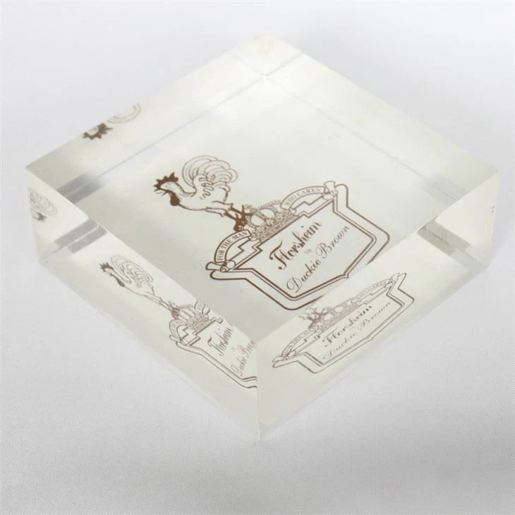 Small Clear Acrylic Block