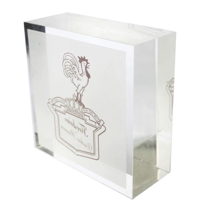 Small Clear Acrylic Block