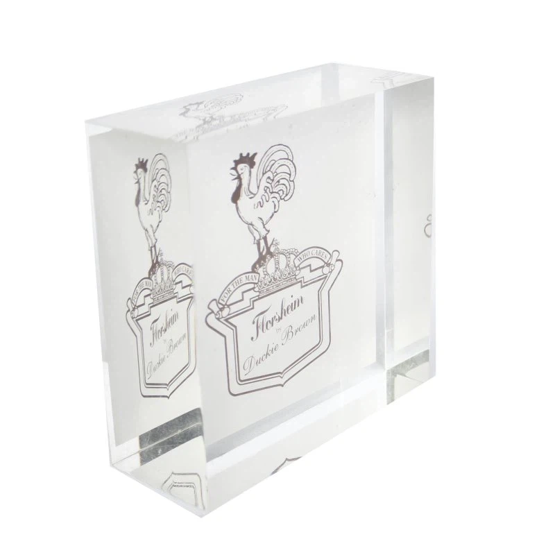Small Clear Acrylic Block